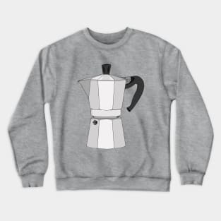 Vintage Espresso Maker Moka Pot Coffee Crewneck Sweatshirt